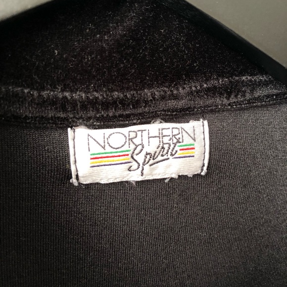 Vintage NORTHERN Spirit The Bay velour L/G EUC - Picture 3 of 8